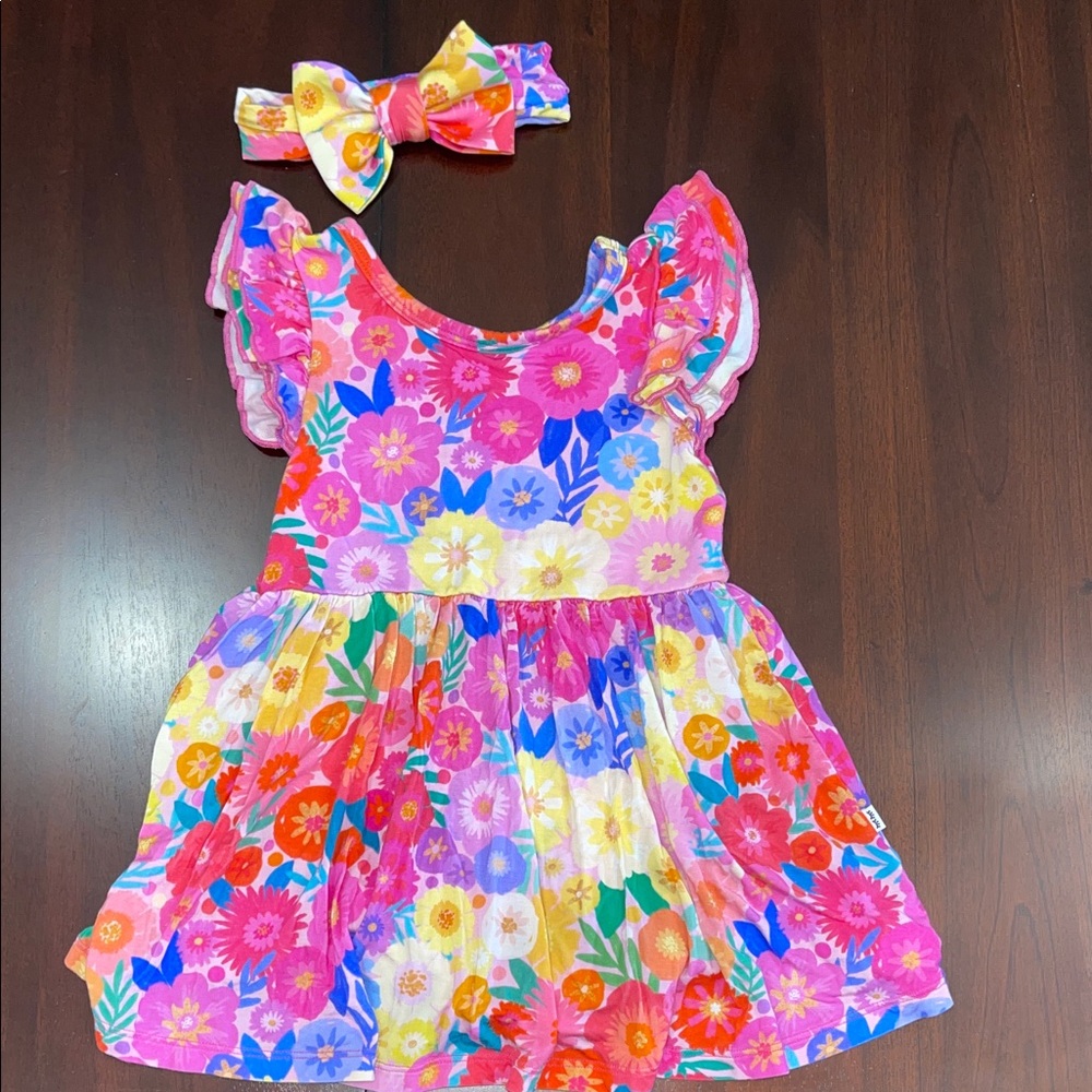 Little Sleepies Floral Twirl